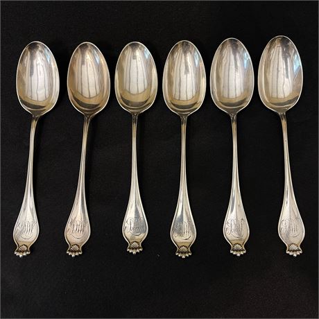 925 Sterling Silver C. R. Smith & Son 6pc Spoon Set