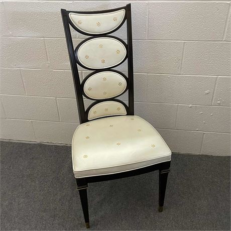 Mid Century Cat's Eye High Back Dining Chair