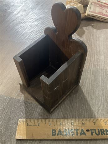 Handmade Wooden Wall Organizer