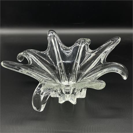 Baccarat Crystal Octopus Centerpiece Bowl
