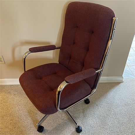 Rolling Computer Desk Chair with Higher Back