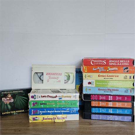 VHS-Vintage Children's Movies