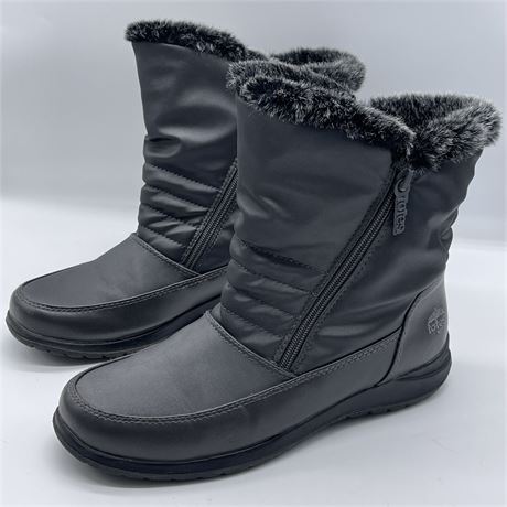 Size 9M Totes Faux Fur Lined Women's Boots - New condition