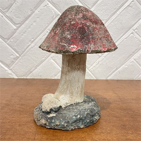 Concrete Toadstool Mushroom Garden Statue