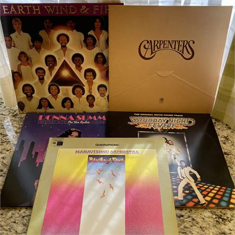 (5) Vinyl Record Collection