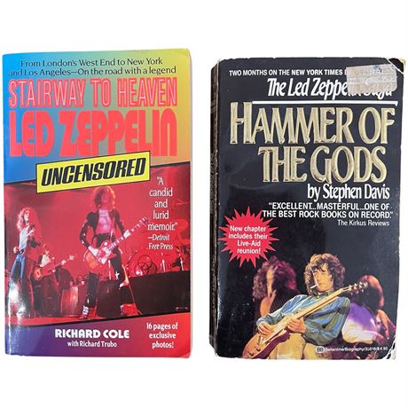'85 & '92 Led Zeppelin "Stairway to Heaven" & "Hammer of Gods" Biographies