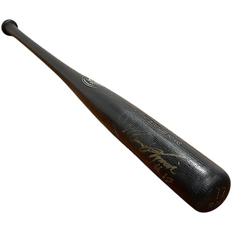 SIGNED Marquis Grissom #17 Cleveland Indians Baseball Bat w/ Protective Case