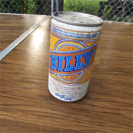 BILLY BEER CAN Unopened