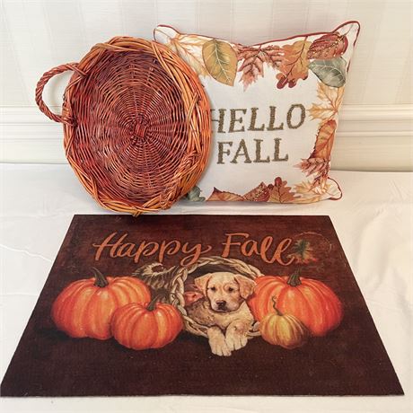Hello Fall Decor