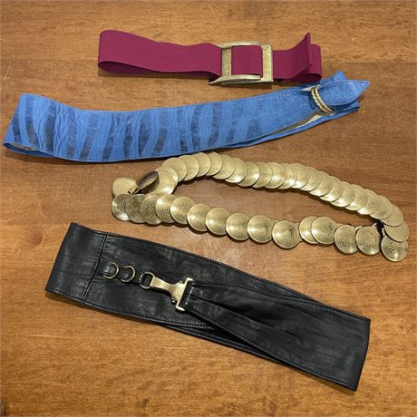 Bundle of 80's Belts