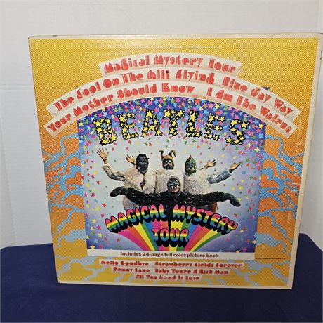 Beatles Album~Magical Mystery Tour, 24 Page Full Cover Book Included
