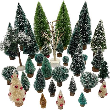 Large Grouping of Village Trees