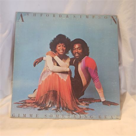 "Gimme Something Real" by the R&B duo Ashford & Simpson.