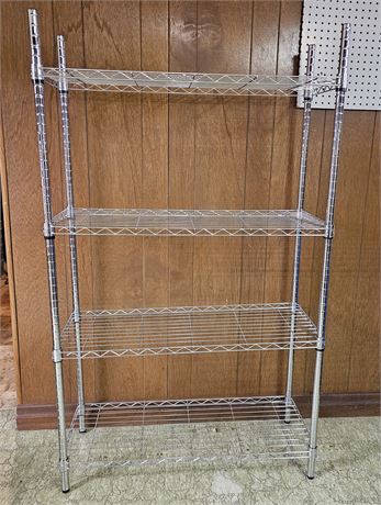 Stainless Steel Metal Rack/Shelf 4-Tier