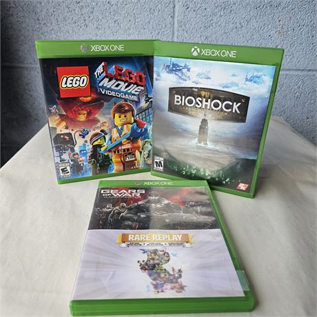 Blazing Auctions - X-box 1 Games X3