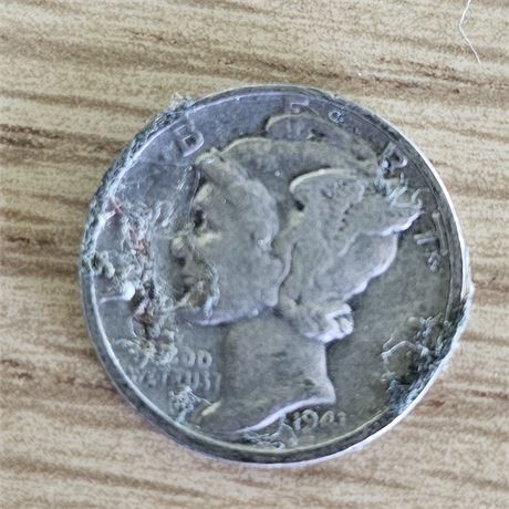 1941 S  Mercury Dime, Silver