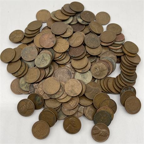 200 Count of Wheat Pennies