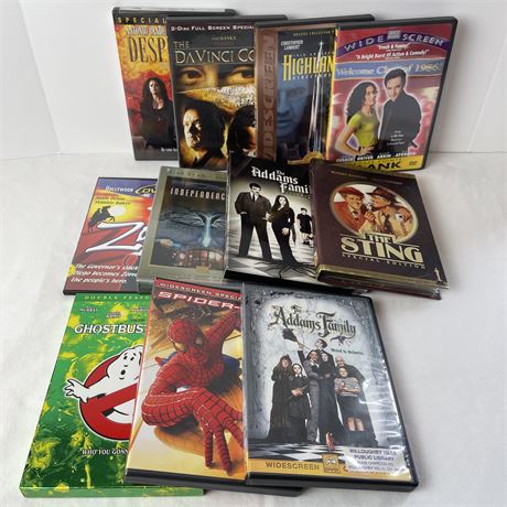 Grouping of Action & Comedy DVDs