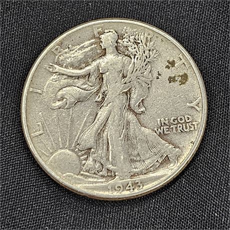 1943 Walking Liberty Half Dollar Silver