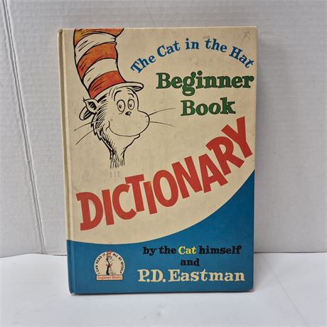 1st EDITION 1964 Cat in the Hat Beginner Dictionary