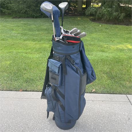 Golf Club Variety with Spacious Dynacast Golf Bag