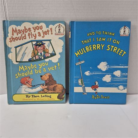 Rare Cond. 2 Dr. Seuss Books - 1 Near MINT COND
