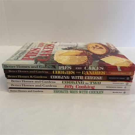 1968-69 Better Homes and Gardens Cookbooks