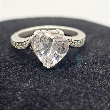 925 BGE Silver Heart Ring