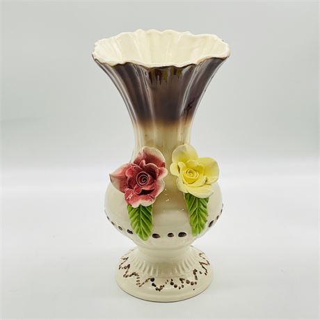 Italian Capodimonte Presentation Vase