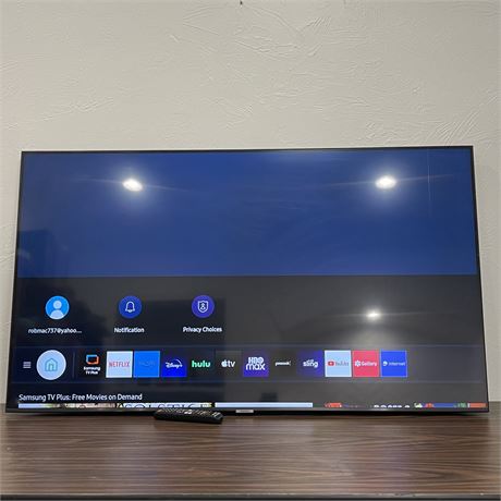 55” Samsung Smart Television with Remote