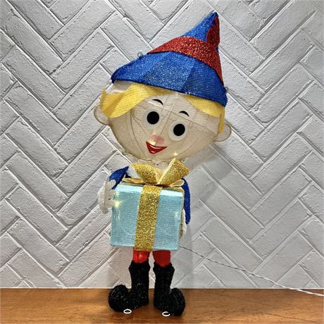 30" Pre-Lit Hermey from Rudolph the Red-Nosed Reindeer Christmas Yard Decor
