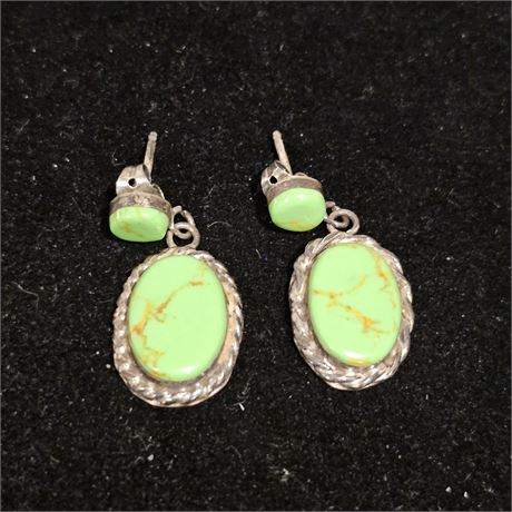 Sterling Silver & Turquoise Earrings