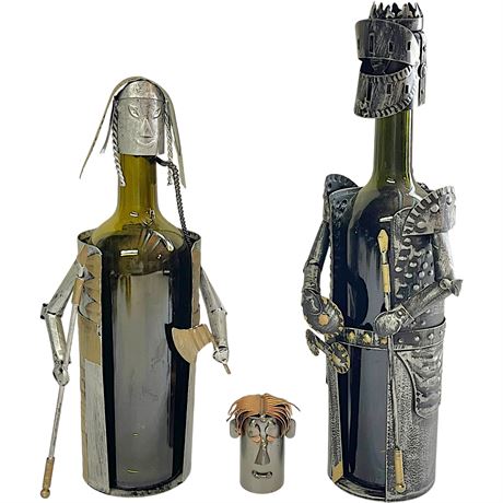 Warrior Wine Caddies & Head Bottle Topper