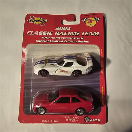 Maisto "2003 Classic Racing Team" die-cast car set.