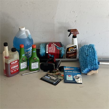 Car Cleaning and Accessory Lot