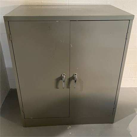 Steel 4-Shelf Storage Cabinet