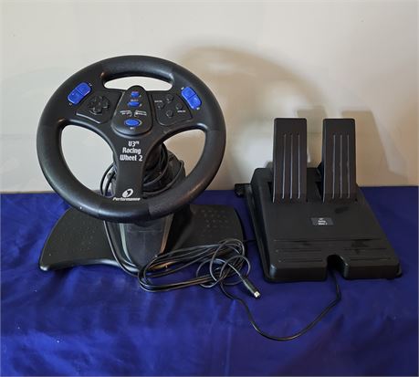 V3 FX Racing Wheel 2 ~For PS2 Console