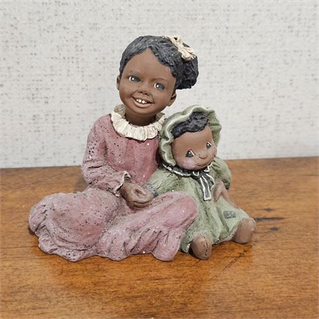 All God's Children Vtg. "Patti" Figurine