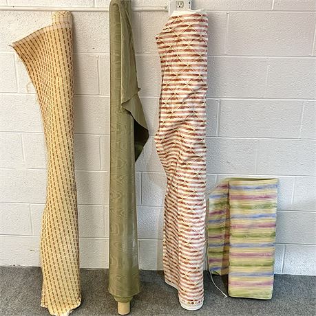 (4) Rolls of Fabric