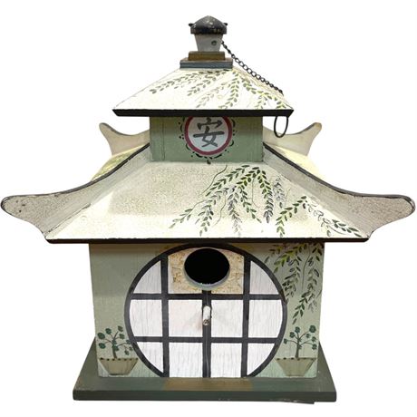 Oriental Handmade Wooden Birdhouse
