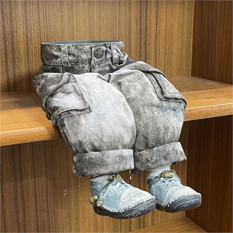 Resin Seated Cargo Pants Flowerpot