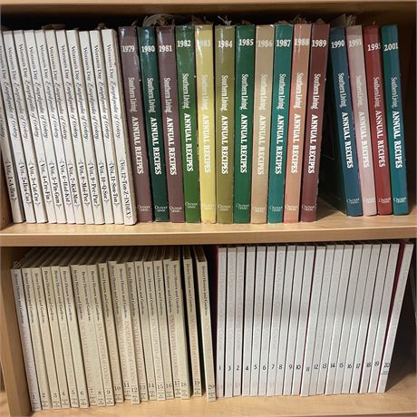 Encyclopedia and Annual Collection Cookbooks