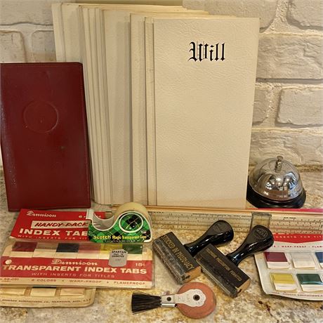 Vintage Office Supplies