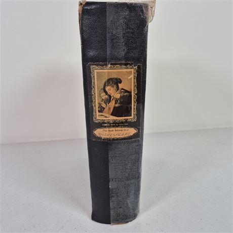 150 Yr Old Antq Edit. "The Works of William Shakespeare with Life, Notes, & Ref.