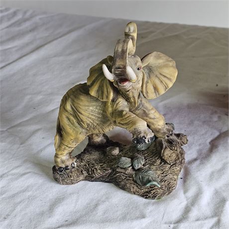 Elephant figurine or statue.