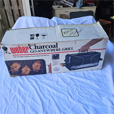 Weber Charcoal Go-Anywhere Grill.new