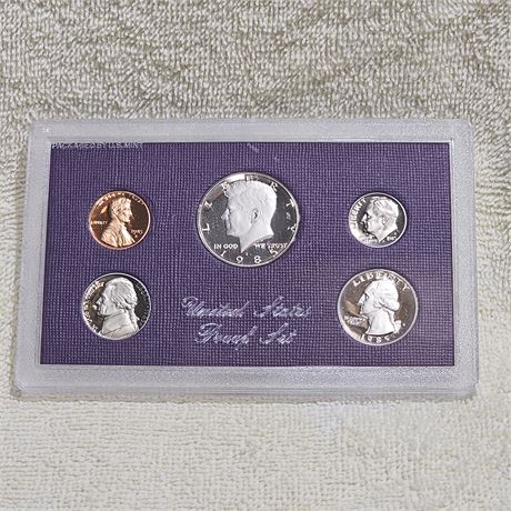 1985 S  United States Proof Set from the US Mint.