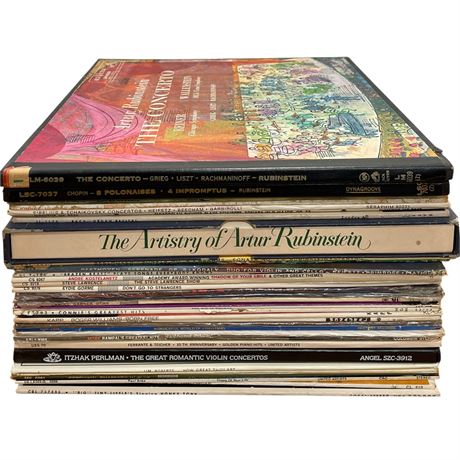 Variety of Vinyl Records