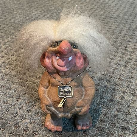 Vintage Nyform Norway Troll Doll