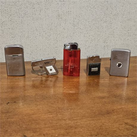 (5) Mini Refillable Lighters